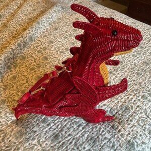 Wicker Darling dragon purse